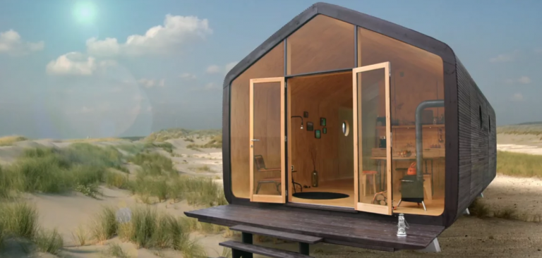 EMPRESA HOLANDESA CRIA CASA SUSTENTÁVEL FEITA DE PAPELÃO