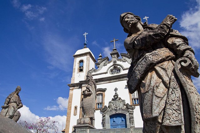 Congonhas, cidade histórica mineira localizada a 80 quilômetros de Belo Horizonte.