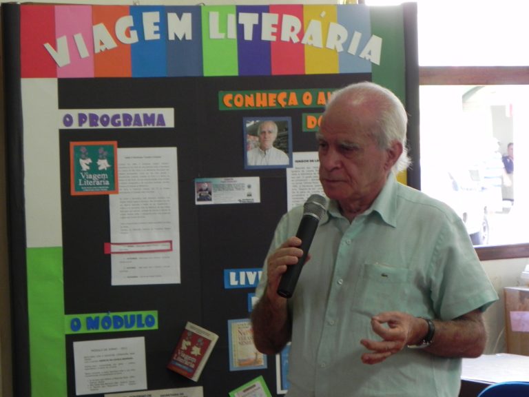 Escritor Ignácio de Loyola Brandão.