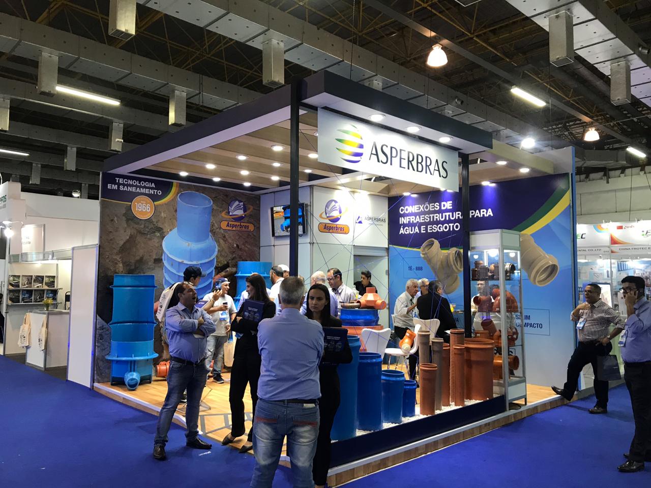 30ª FENASAN tem participação da Asperbras Tubos e Conexões