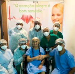 Paciente do Hospital Regional de São Luís de Montes Belos tem alta