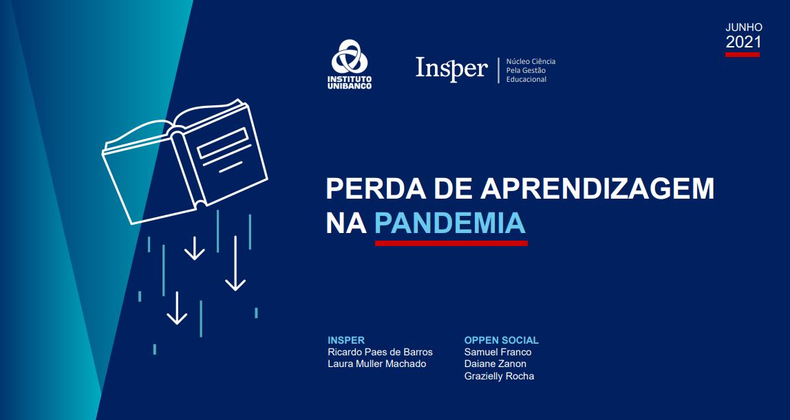 Insper e Instituto Unibanco lançam estudo nacional sobre perda de aprendizagem na pandemia