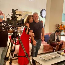 filmagens do longa metragem de Naura Schneider e Fred Mayrink