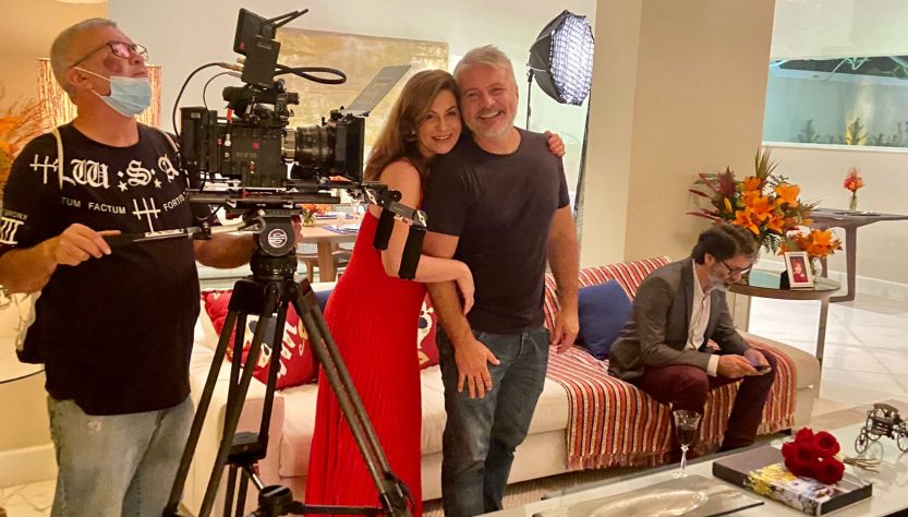 filmagens do longa metragem de Naura Schneider e Fred Mayrink