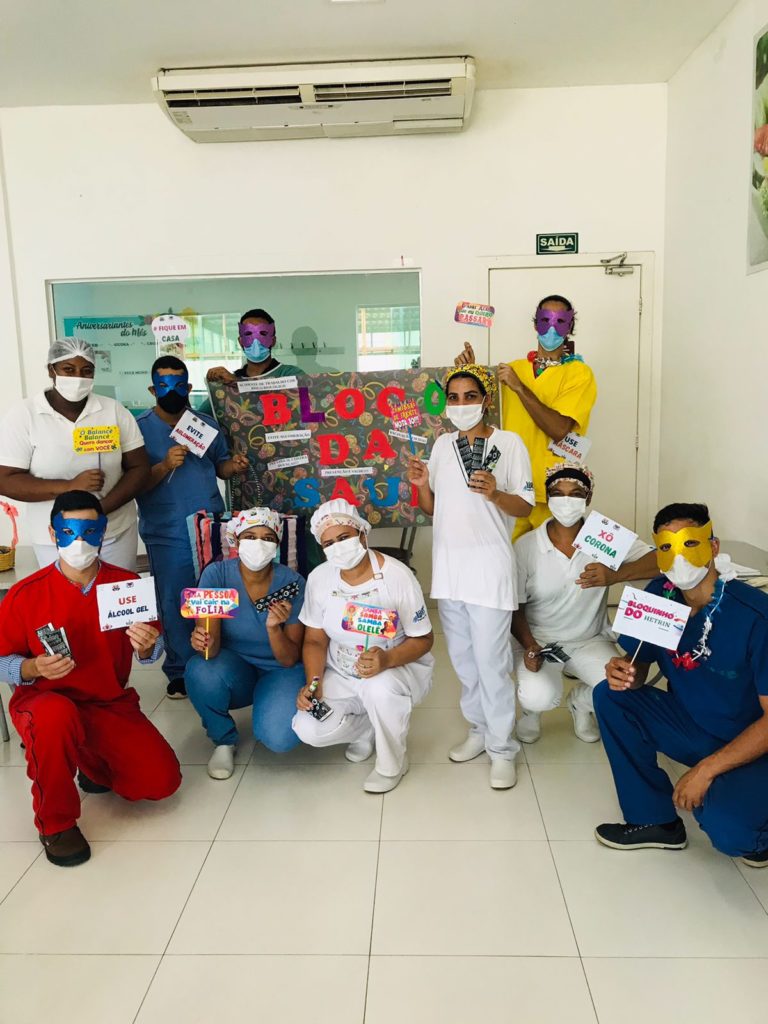 Hetrin realiza “Bloco da Saúde” para reforçar cuidados contra a Covid-19