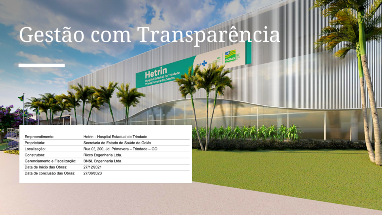Hetrin lança a plataforma “Transparência Total” para suas obras de ampliação