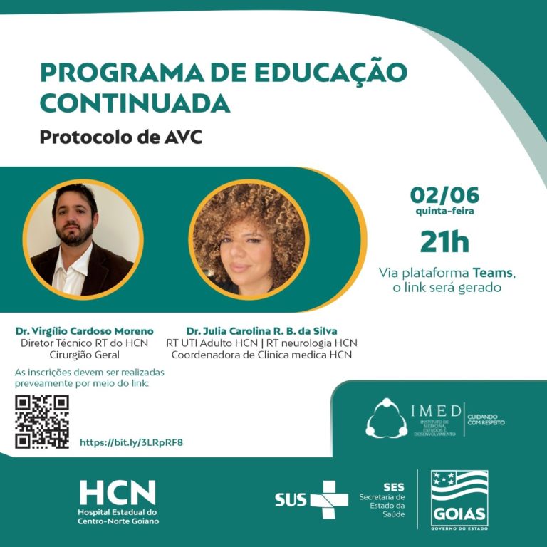 IMED realiza Webinar sobre Protocolo de AVC