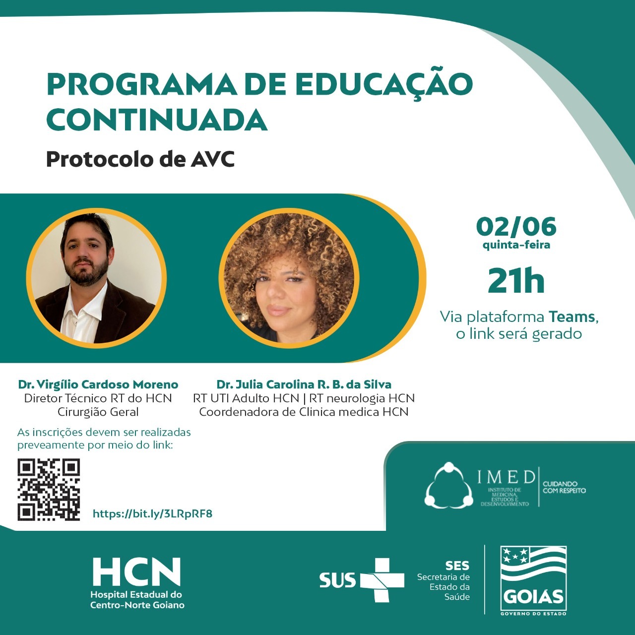 IMED realiza Webinar sobre Protocolo de AVC