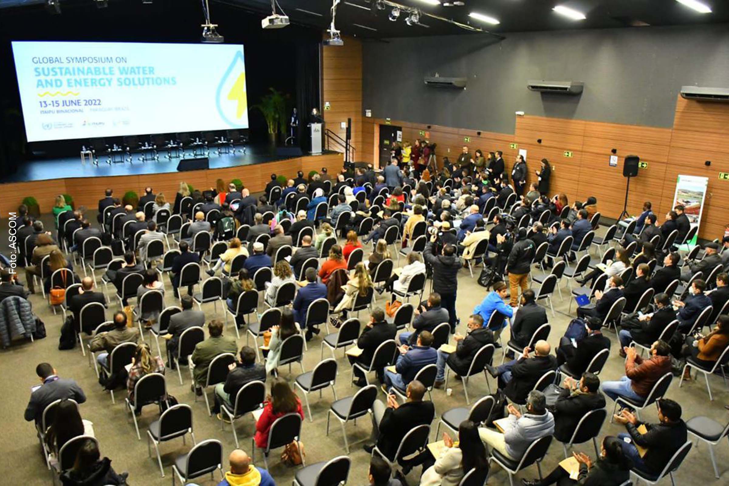 Com a participação de representantes de 22 países, o primeiro Simpósio Global de Soluções Sustentáveis para Água e Energia, realizado em parceria pela Itaipu Binacional e o Departamento de Assuntos Econômicos e Sociais das Nações Unidas (Undesa), chegou ao fim na quarta-feira, 15 de junho, com uma mensagem de esperança.