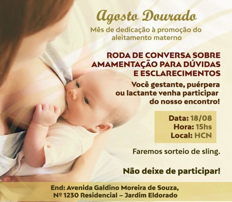 HCN - Hospital Estadual do Centro-norte Goiano | Aleitamento materno