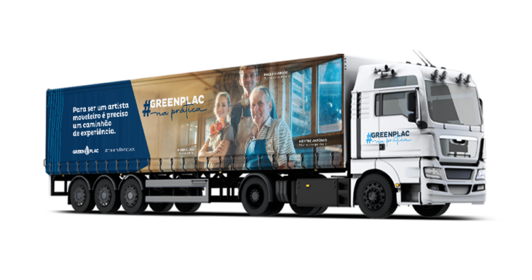 Carreta Greenplac na prática