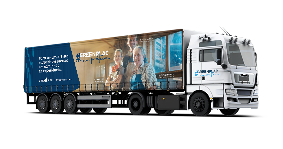 Carreta Greenplac na prática