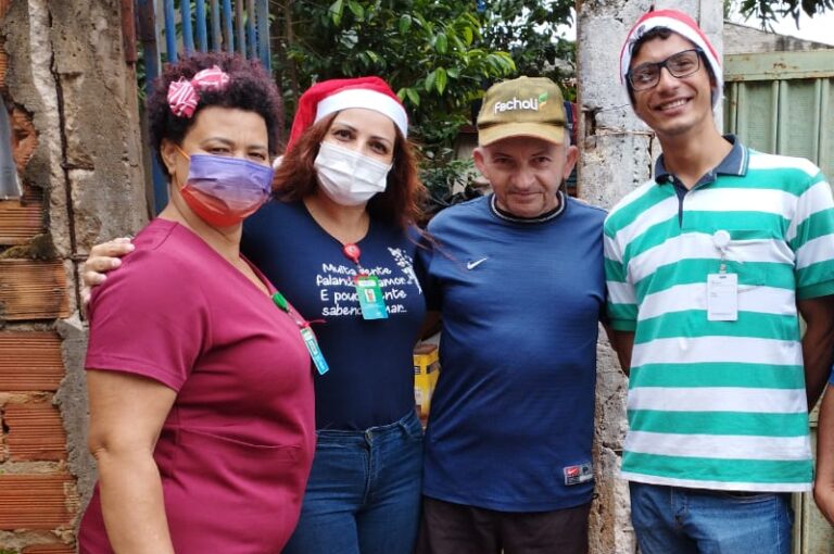 Hetrin distribui mantimentos em campanha solidária