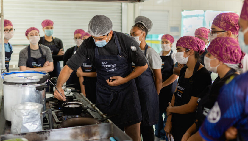 Chef Aprendiz abre 40 vagas para jovens em situação de vulnerabilidade