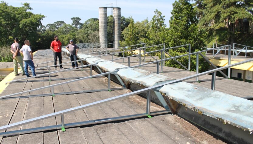 Reforma de escola do Paraná utiliza steel framing