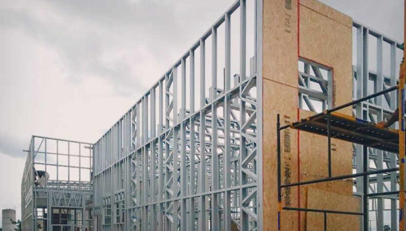 Construções em aço galvanizado protegem contra enchentes