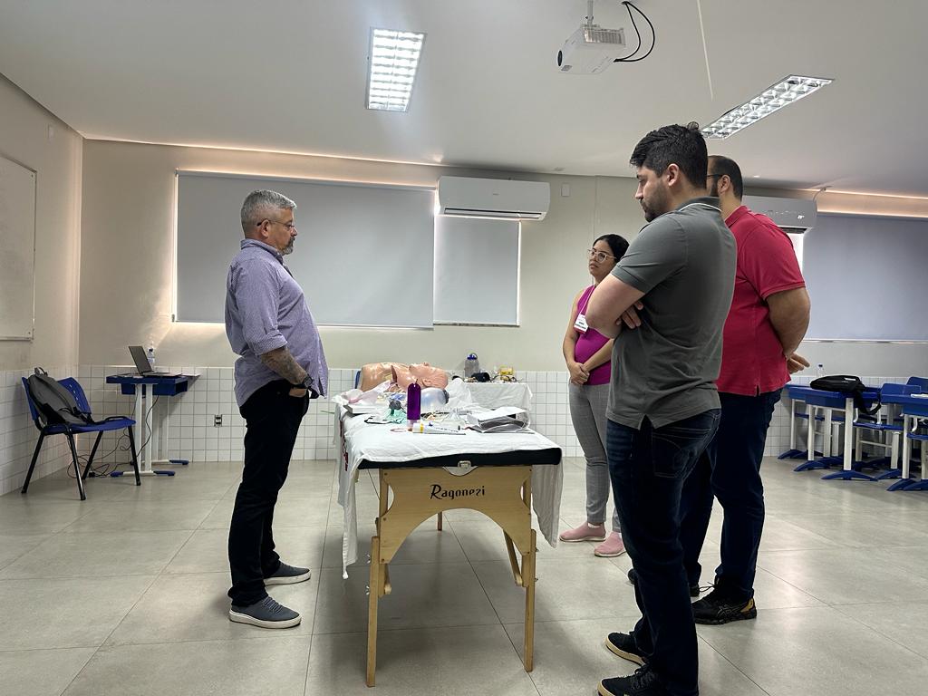 IMED - Instituto de Medicina, Estudos e Desenvolvimento | HEF - Hospital Estadual de Formosa | Treinamento | ATLS
