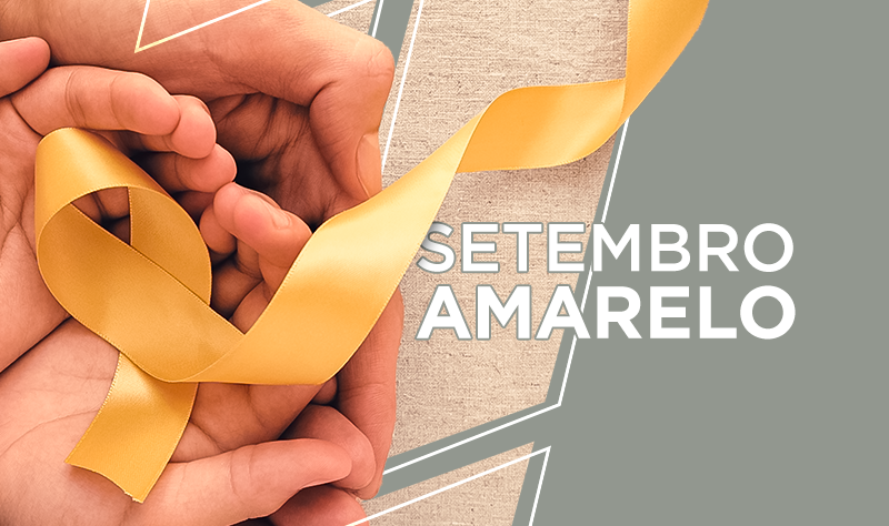 Campanha Setembro Amarelo visa combater o estigma do suícido