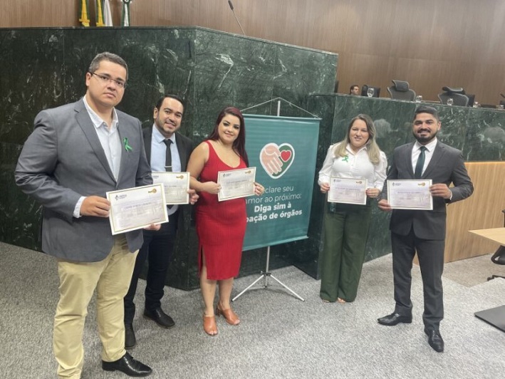 IMED - Instituto de Medicina, Estudos e Desenvolvimento | Alego homenageia profissionais atuantes em doações de órgãos