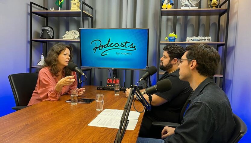 Podcast-se traz entrevista com Priscilla Cortezze