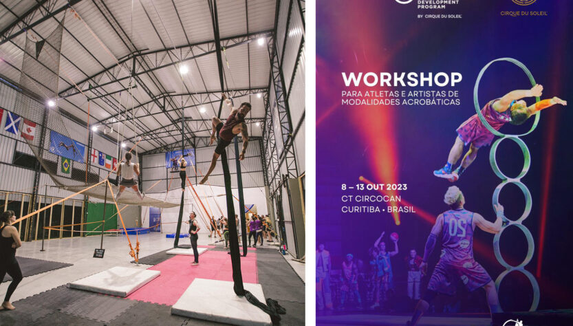 Cirque du Soleil e Circocan fazem Workshop de Desenvolvimento de Talentos