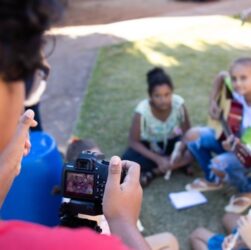 Crianças e adolescentes de Uberlândia-MG participam da Mostra CineOLHAR