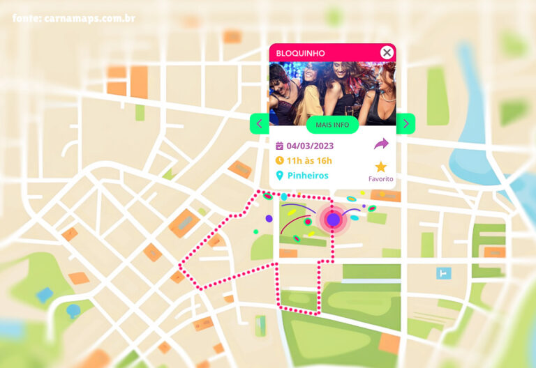 Plataforma Mostra em Tempo Real o Carnaval de Rua em SP