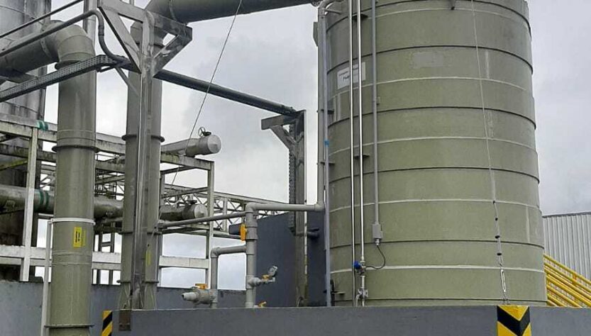 Fluid Feeder conclui projeto e entrega lavadores de gases para cervejaria