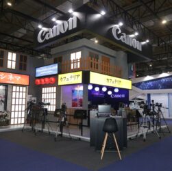 Canon ganha prêmio por estande na feira Set deste ano