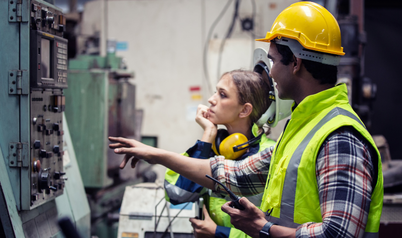 Índice de evolução da produção industrial aponta queda