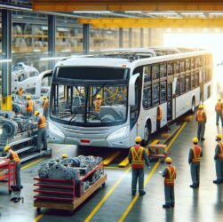 Expansão na indústria de ônibus reflete retomada e aquecimento do setor