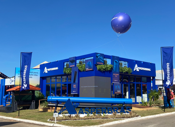 Novo posicionamento de marca do Holding Asperbras Brasil, anunciado na Bahia Farm Show