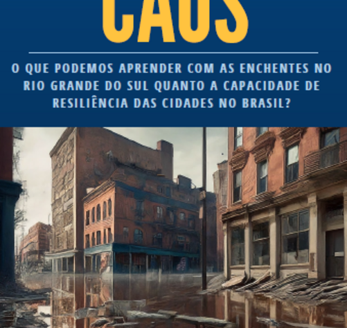 Livro "Lições do caos" discute a resiliência face às adversidades climáticas