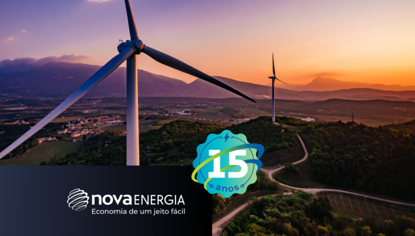 Nova Energia completa 15 anos no mercado livre de energia