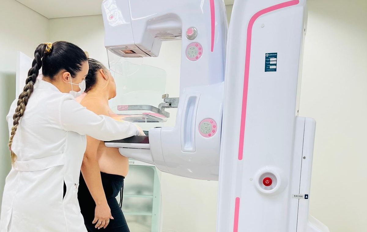 208 mulheres realizaram o exame de mamografia na Policlínica Estadual da Região do Entorno - Formosa, unidade gerida pelo Instituto de Medicina, Estudos e Desenvolvimento - IMED