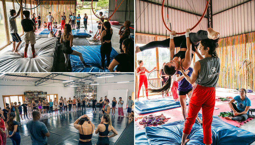 Curso de Capacitação reúne professores de circo de todo o Brasil