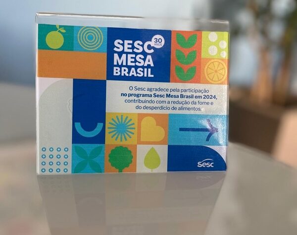 Yakult recebe homenagem do Sesc Mesa Brasil