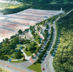 A praça em homenagem a Dante de Oliveira idealizado pela Abitte Urbanismo está em andamento e conta com área total de 19 mil m²