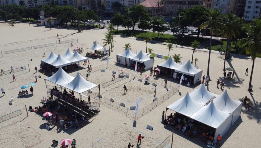 Prazo de inscrição no Santos Open Beach Tennis vai até 18 de abril