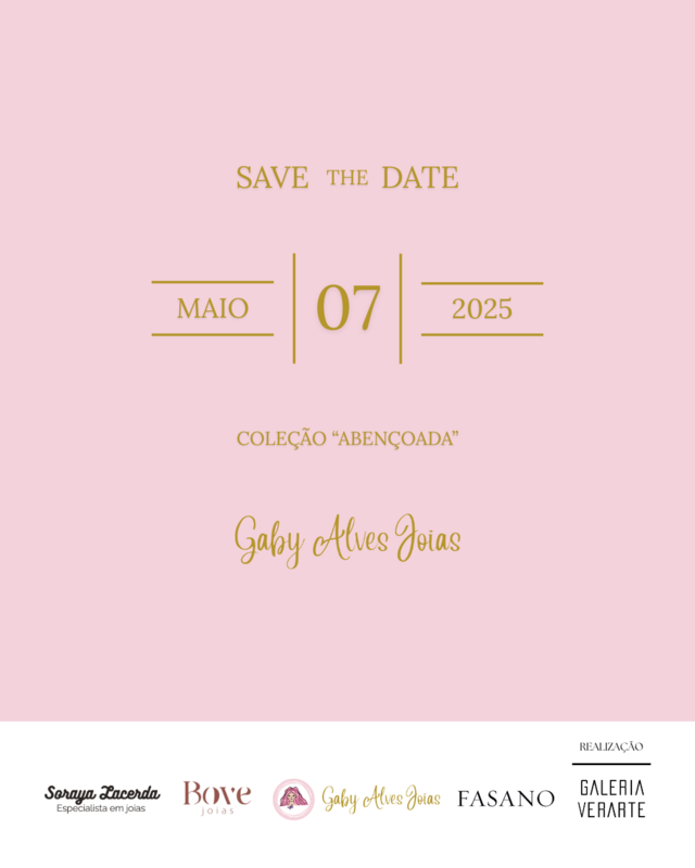 Coleção de joias autorais será lançada em São Paulo