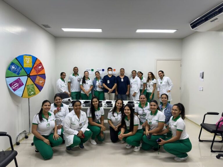 A Policlínica Estadual da Região Nordeste II – Posse promoveu uma gincana com atividades interativas que envolveram equipes e abordaram as metas internacionais de segurança.