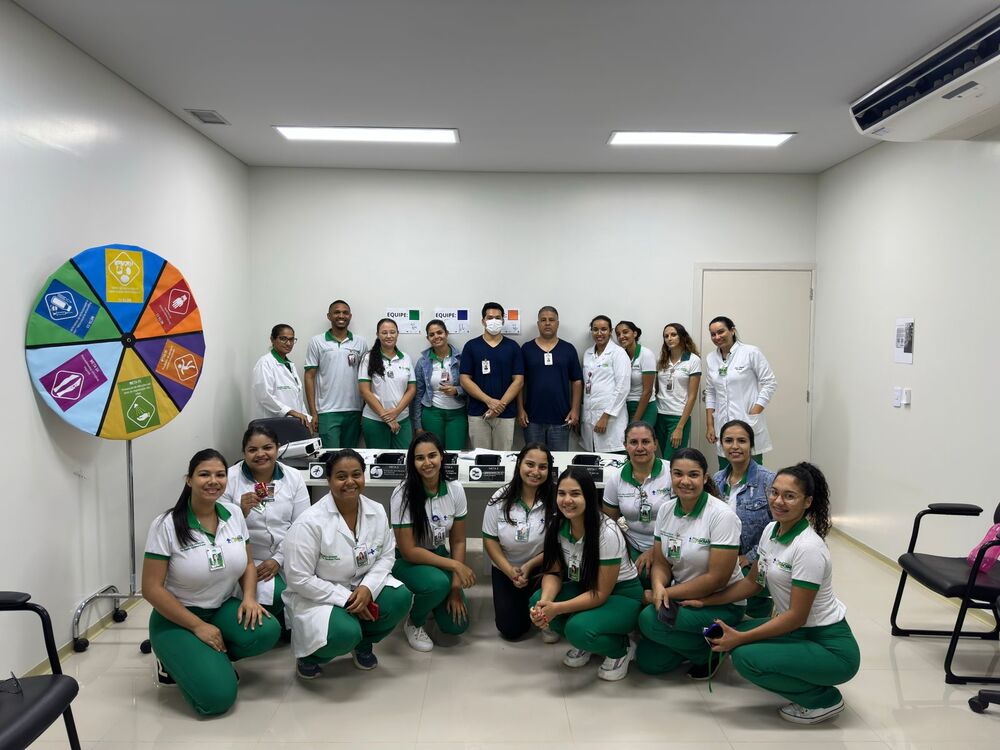 A Policlínica Estadual da Região Nordeste II – Posse promoveu uma gincana com atividades interativas que envolveram equipes e abordaram as metas internacionais de segurança.