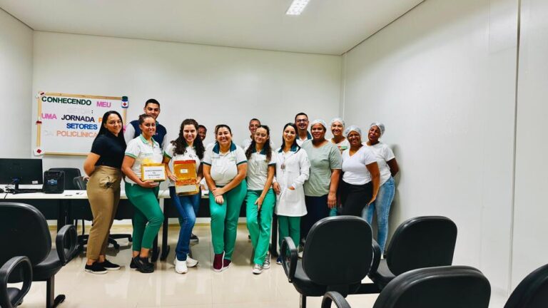 A Policlínica Estadual da Região do Entorno em Formosa (GO) realiza palestra sobre segurança e saúde no trabalho, enfatizando a prevenção de acidentes e doenças ocupacionais entre os colaboradores.