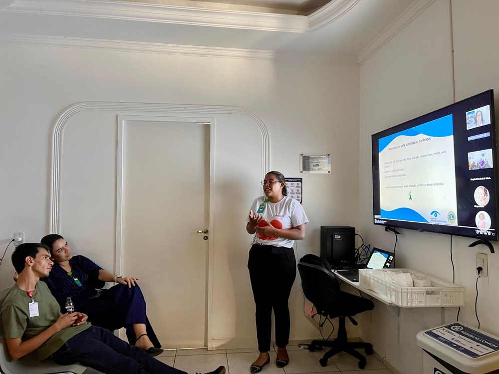 O Hospital Estadual de Trindade (Hetrin) promoveu uma capacitação para a equipe sobre a avaliação de doadores de tecidos oculares.