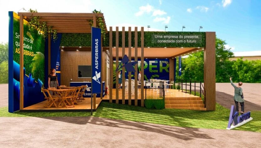 A Asperbras se destaca na Bahia Farm Show com um estande de 192 m², apresentando inovações no setor agropecuário e seu crescimento nas vendas online. | Josè Roberto Colnaghi