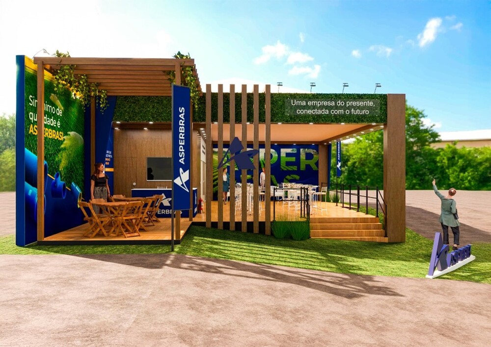 A Asperbras se destaca na Bahia Farm Show com um estande de 192 m², apresentando inovações no setor agropecuário e seu crescimento nas vendas online. | Josè Roberto Colnaghi