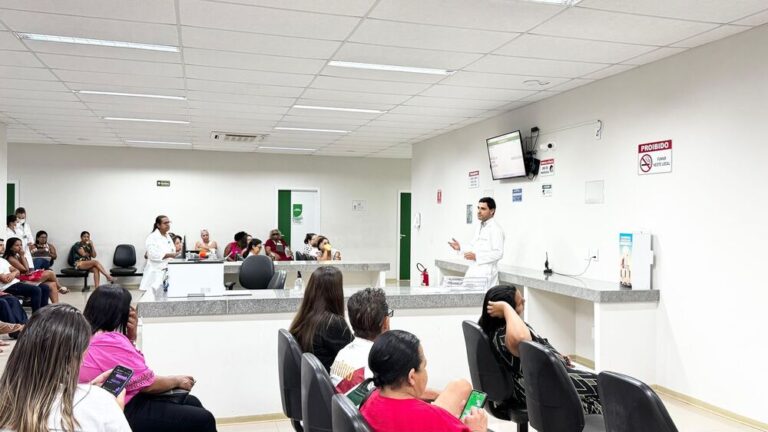 A Policlínica Estadual da Região do Entorno, em Formosa promoveu uma palestra sobre saúde masculina. Unidade gerida pelo Instituto de Medicina, Estudos e Desenvolvimento - IMED