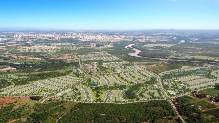 Vinhedos Oliveiras: bairro planejado em Cuiabá que integra áreas verdes, ciclovias e tecnologia para uma vida urbana moderna e sustentável. Empreendimento da Abitte Urbanismo, com foco em mobilidade e segurança.
