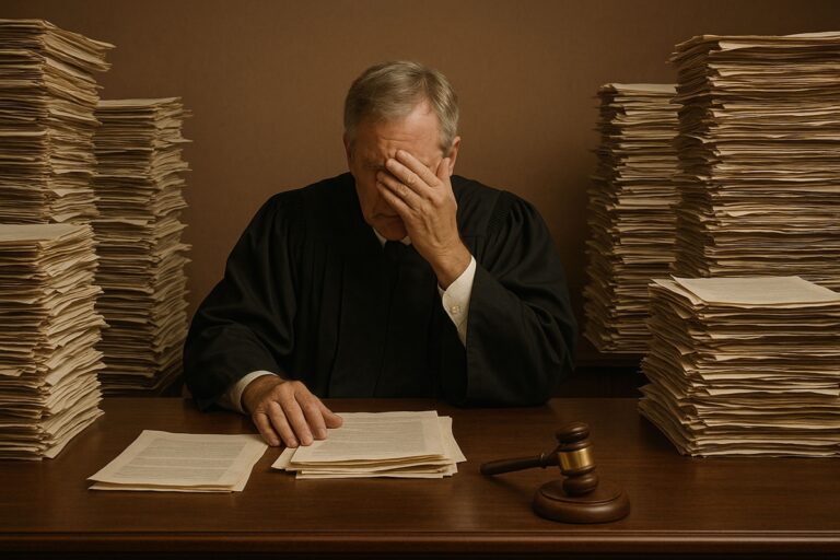 Judiciário brasileiro enfrenta congestionamento crítico