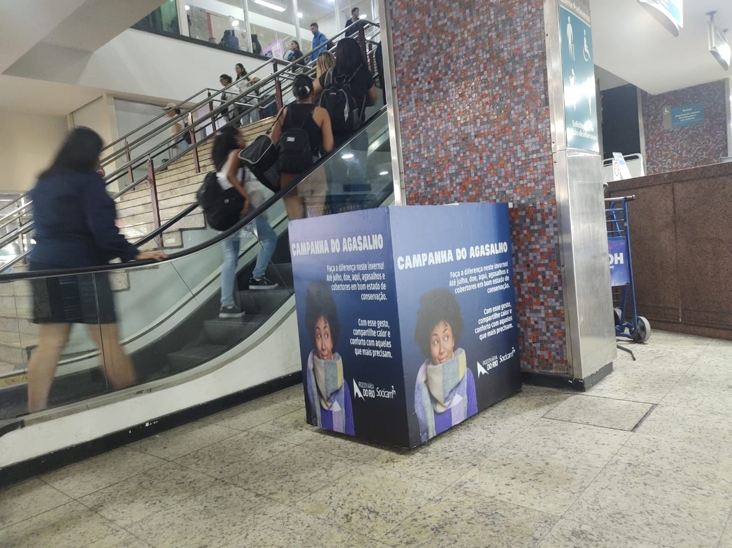 Campanha do Agasalho 2025 começa na Rodoviária do Rio